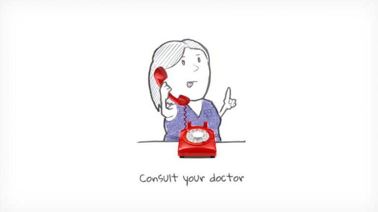 Consult your doctor